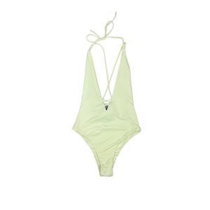 NEW B SWIM women's lush one piece in sky green